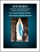 Ave Maria (High/Medium Key with Organ Accompaniment) SATB choral sheet music cover